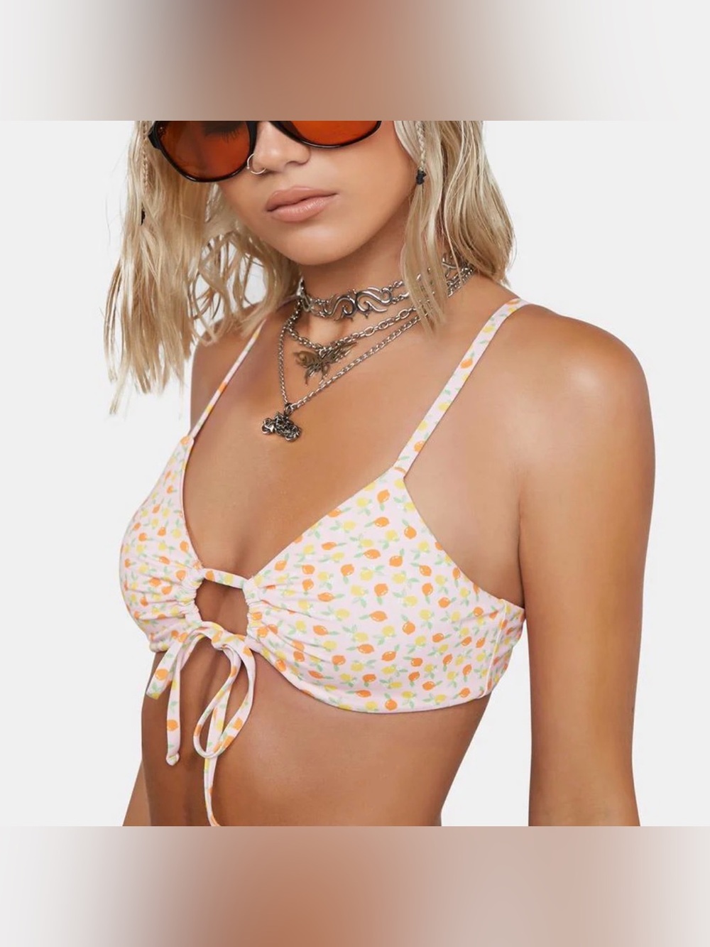 Dippin Daisy’s Tranquil Bikini Top & Namaste Bikini Bottoms Set - Picture 2 of 6